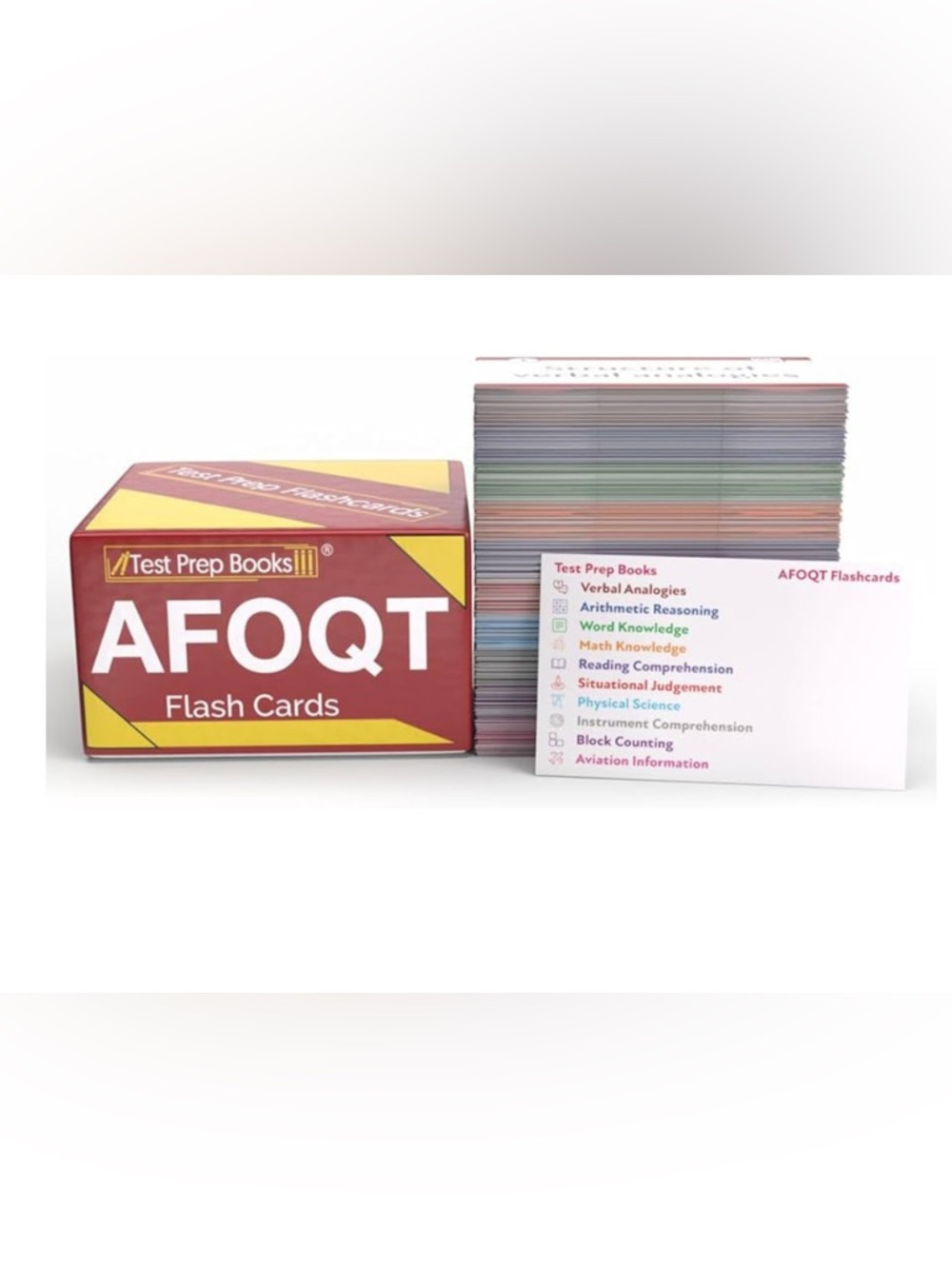 AFOQT Study Cards 2026-2027: AFOQT Test Prep with Practice Questions